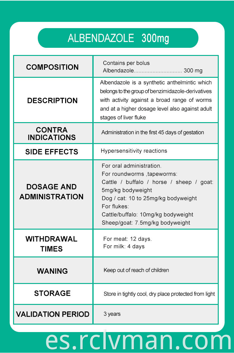 Albendazole Tablets 02